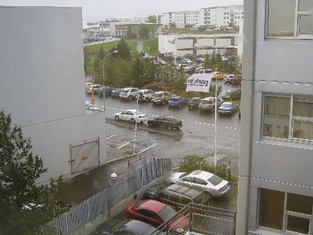 Aussicht aus Hotelzimmer